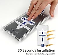 Vista 2 de Whitestone DOME EA - Protector de pantalla de vidrio templado para Galaxy S24 Plus (2 unidades)