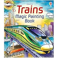 Trains Magic Painting Book