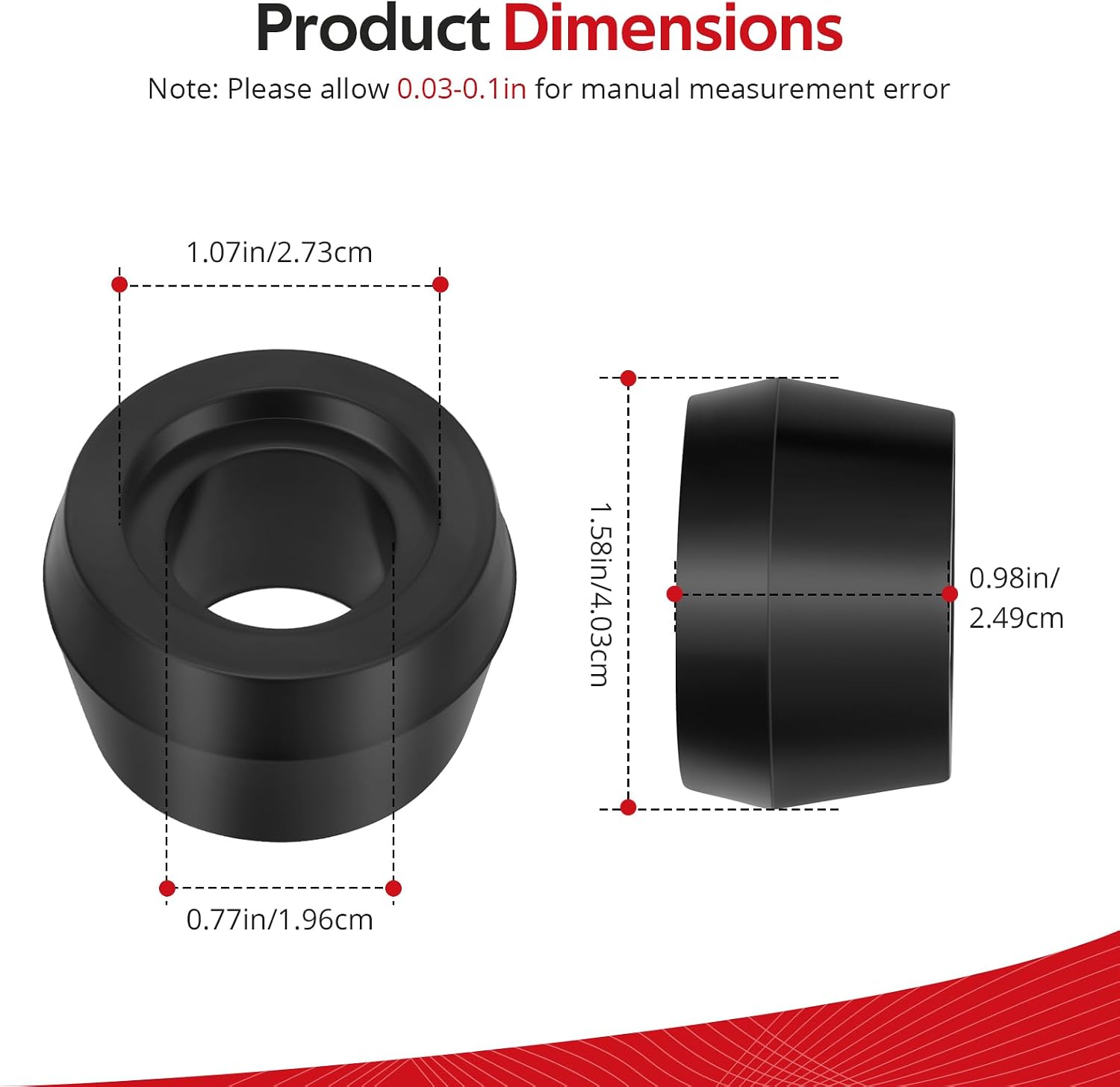 JAVIK 4Pcs Trim Cylinder Pin Bushing For MerCruiser Bravo I, II,III,X,XR,XZ Integrated Transom O.E.M# 23-807073