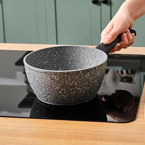 Miniatura 5 de Karaca Gris Biogranit - Juego de salsa de 2 piezas, jarra de leche de 6.3 in, 1,6 L, 7.1 in, jarra de leche 1,7 L, color gris