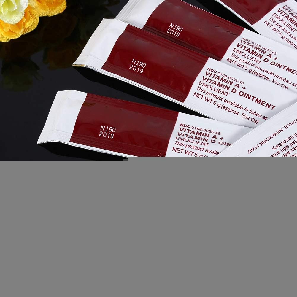 100Pcs Semme Professional Anti Scar Tattoo Aftercare Cream Faster Healing Makeup Vitamin Ointment A&D, Ivory, 100 Count (Pack of 1) - Image 4