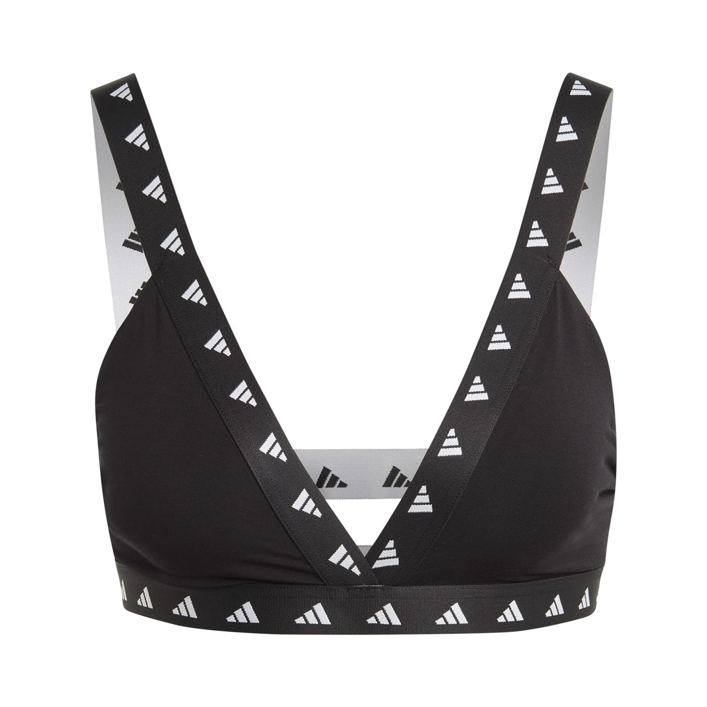 adidas PUREB LS Bra Brand Sports Bra Black