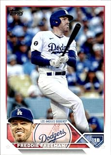 Baseball Trading Card MLB 2023 Topps #200 Freddie Freeman NM Near Mint Dodgers