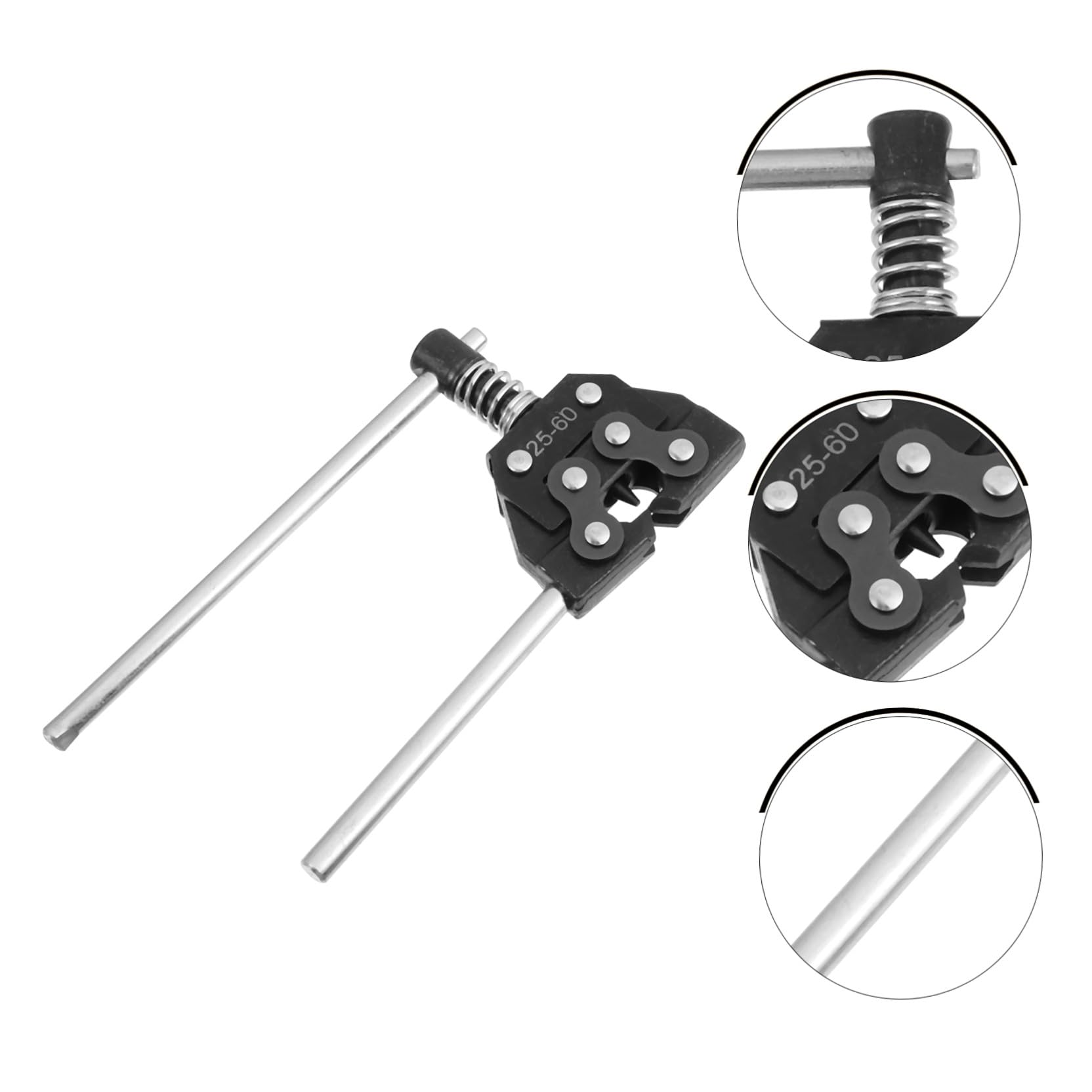 Quitacadenas Rompecadenas Extractor De Eslabones para Bicicletas y Motocicletas Herramienta De Desacoplador De Cadenas Utilizable La Reparación De Cadena
