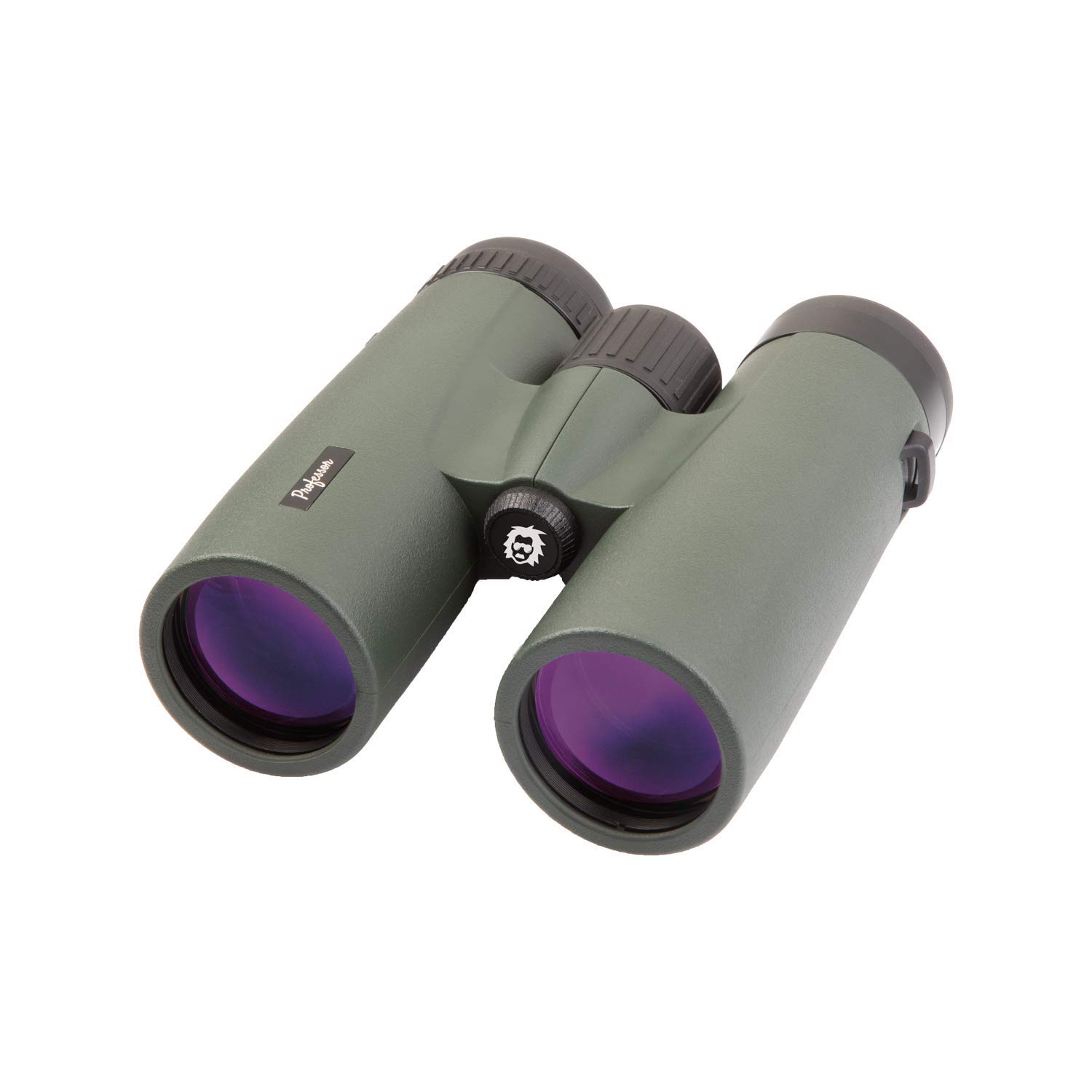 Fichtelberg - 10x42 Fernglas inkl. Zubehör - mit Porro-Prismen (BaK-4) - lichtstarkes Fernglas für Wandertouren, Urlaub, Freizeit und Pirsch - robust, stickstoffgefüllt & wasserdicht