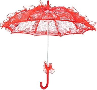 WYANG Paraguas de Novia de Paraguas de algodón Fotografía Prop para Bodas Baile decoración de celebración(2#) : Amazon.es: Hogar cocina