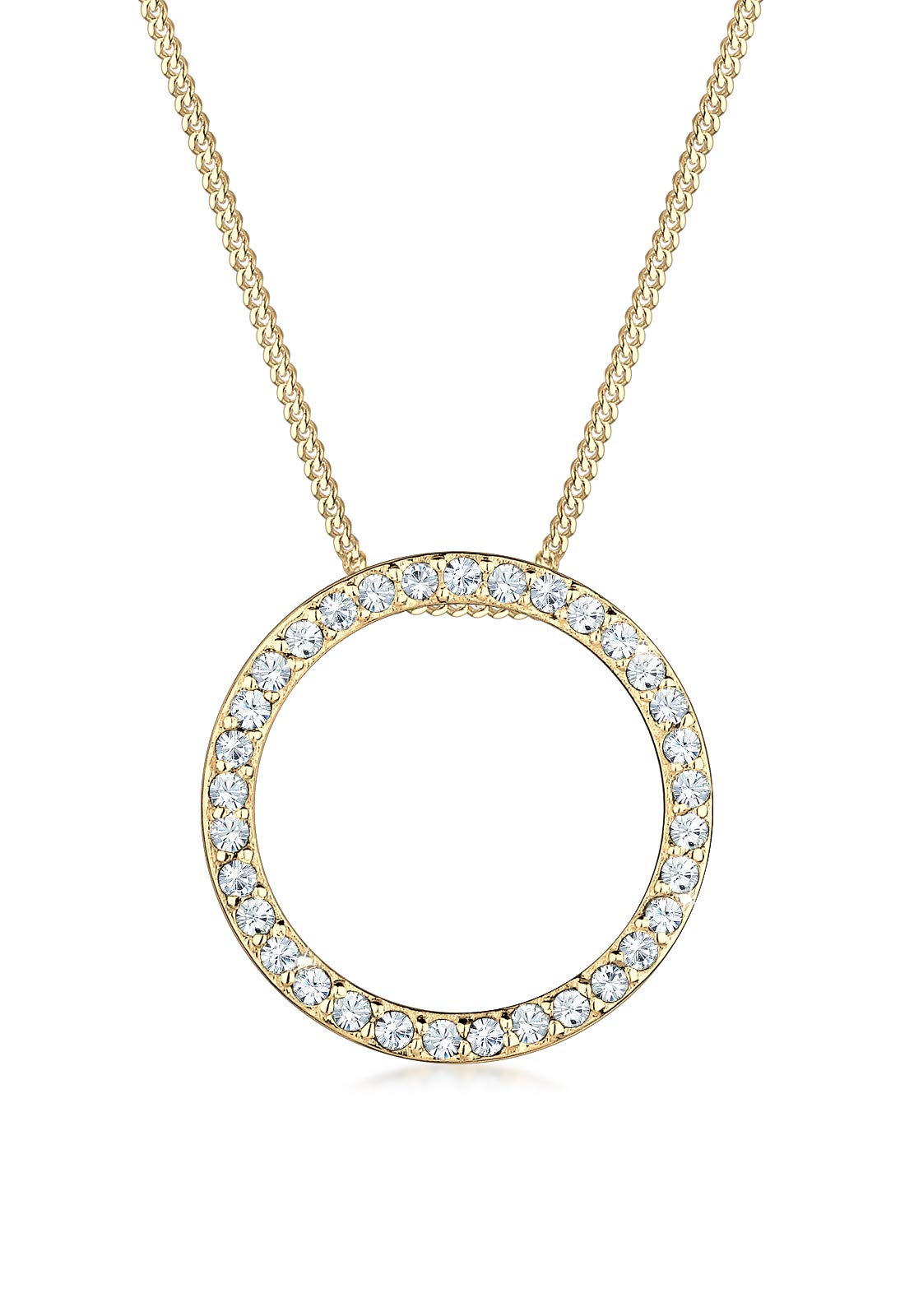 Elli Collierkettchen Y-Kette Kugel Ball 925 Sterling Silber