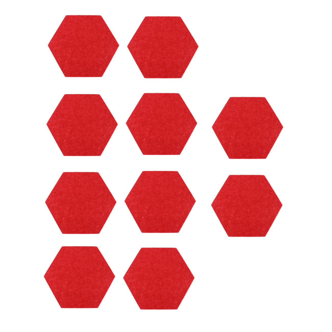 12kawałki Kolorowe Hexagonalne Panele Filcowe Dekoracyjna Tablica Ogłoszeń i Tło Do Zdjęć Idealna Do Biura i Domu Samoprzylepna Wodoodporna Łatwa Użyciu