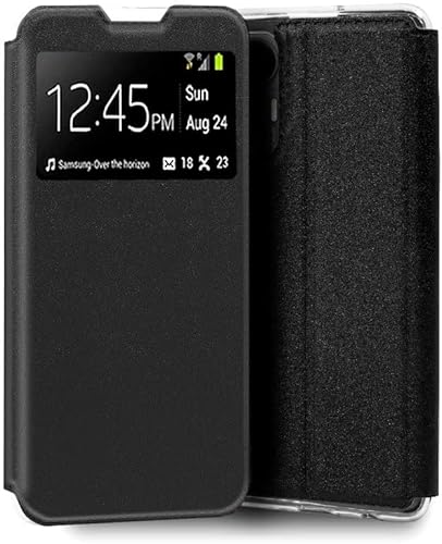 Funda Cool Flip Cover para Xiaomi Mi 12 Lite Liso Polipiel Negro