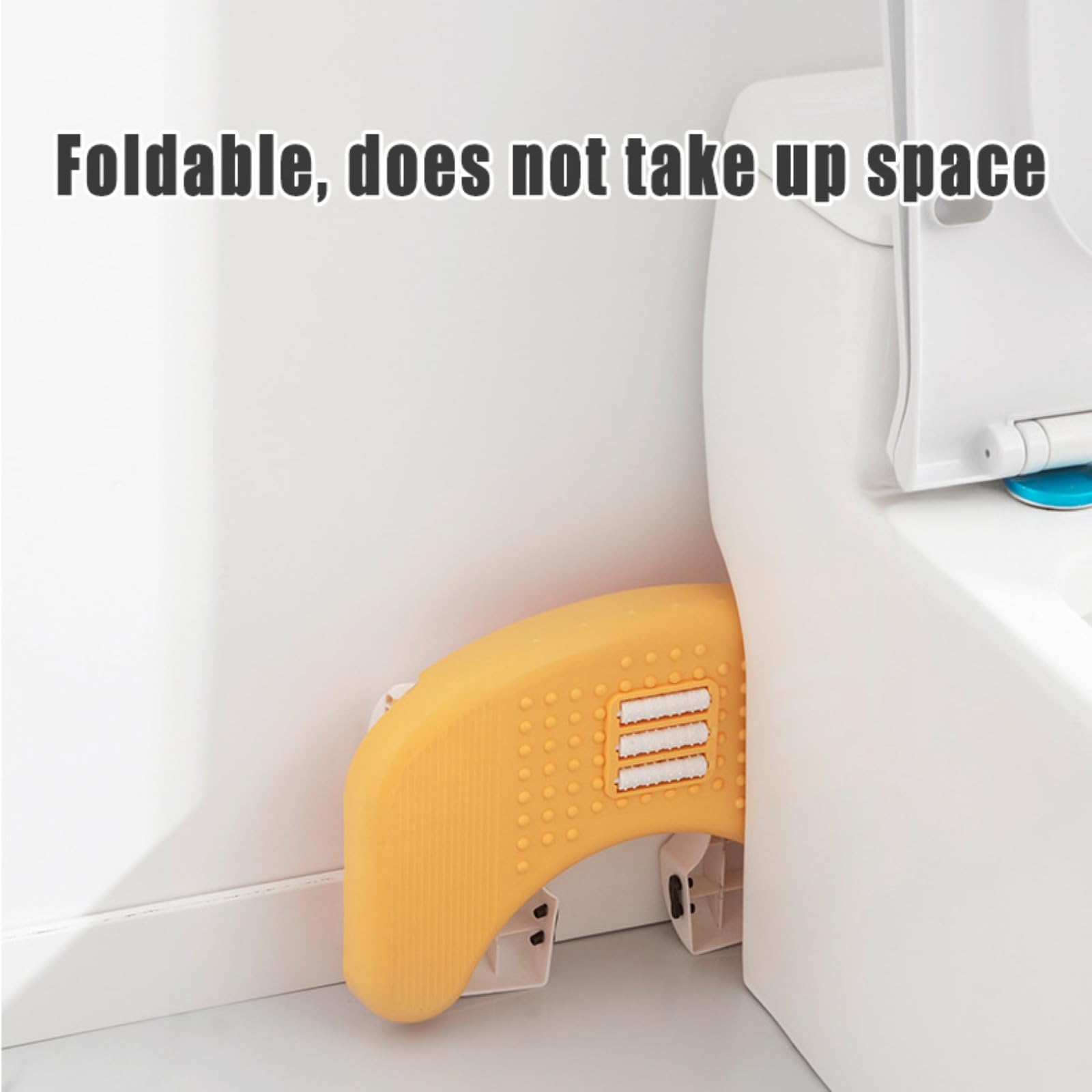 Sgabello per WC pieghevole per il bagno, squatty Potty, deambulatore antiscivolo per il bagno, sgabello da bagno, comodo sgabello antistitichezza per bambini adulti