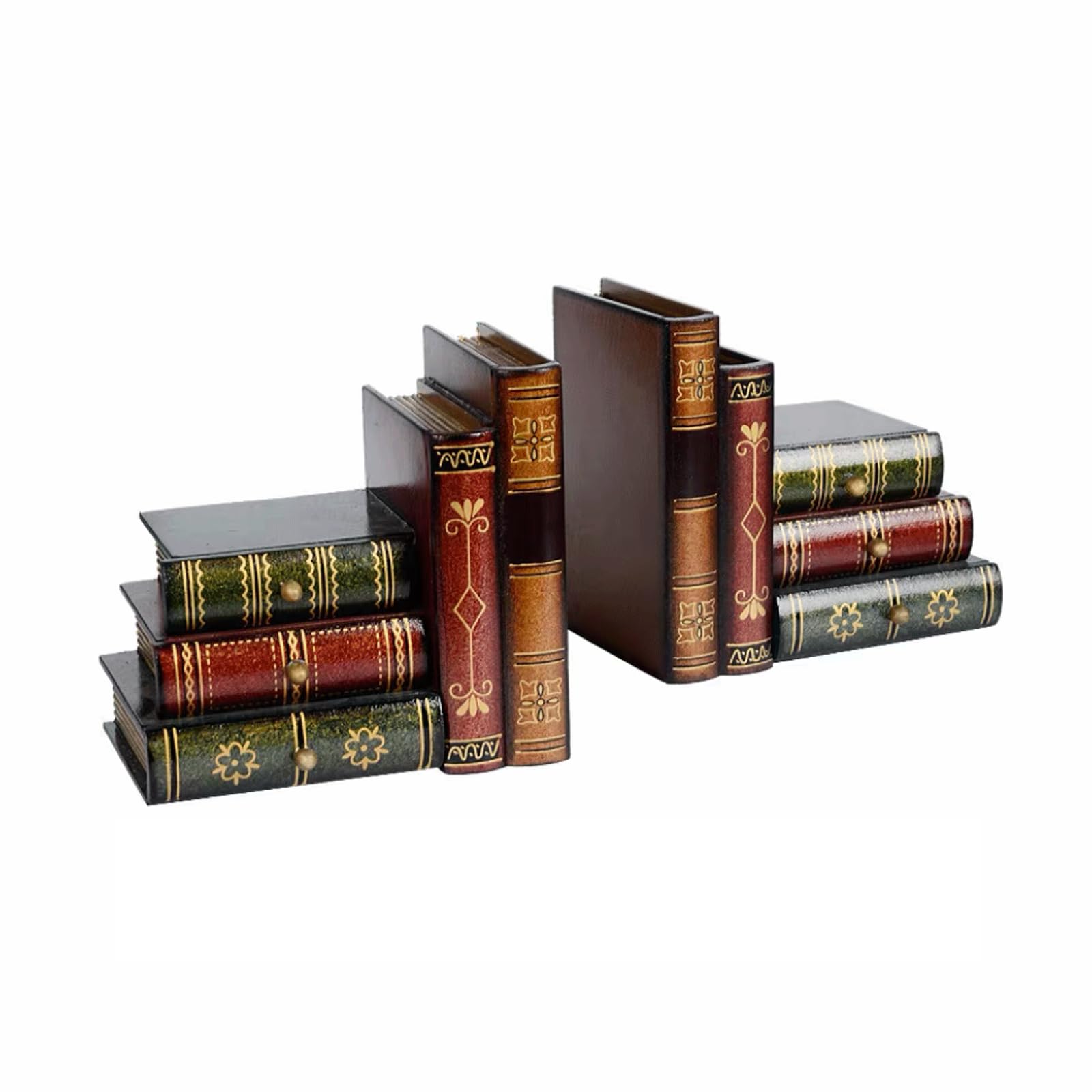Sujetalibros decorativos de madera para organizar el escritorio de tu oficina