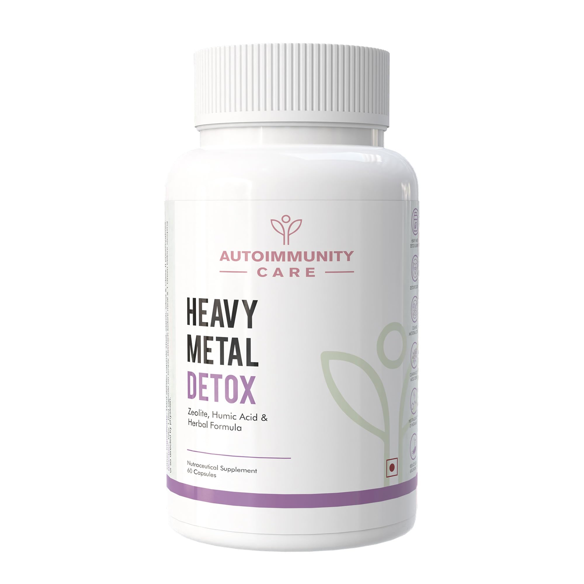 Sponsored Ad - Heavy Metal Detox Capsules - Supports Optimal Energy, Liver Health, Immune Defense & Reduced Inflammation, Liver Cleanse, Zeolite Clay, Activated Charcoal | 60 Capsules