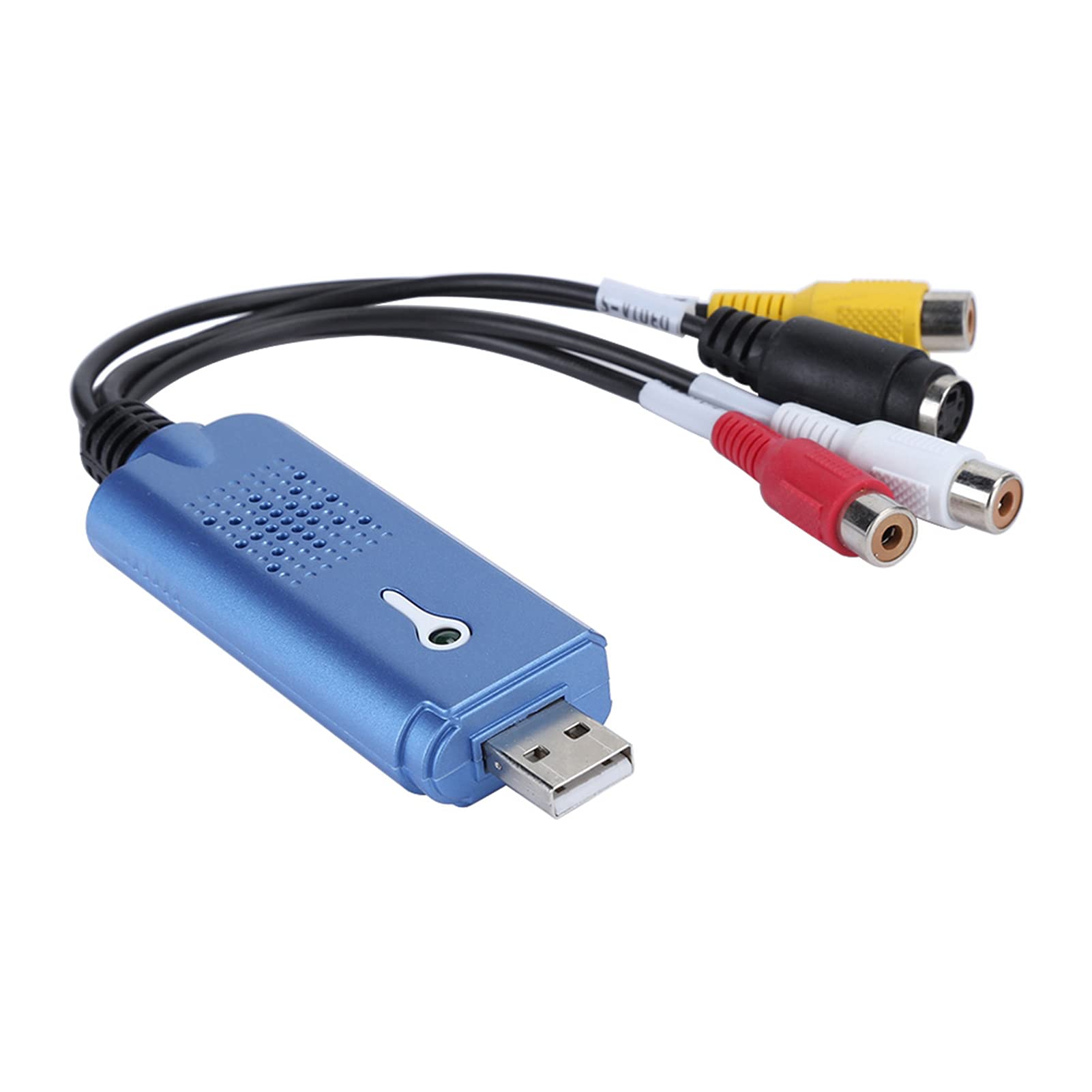 EIMSOAH USB Video Capture Card for Recording and Editing Full Motion Video Game Capture Device for PC and Laptop Screen with USB Port-image-1