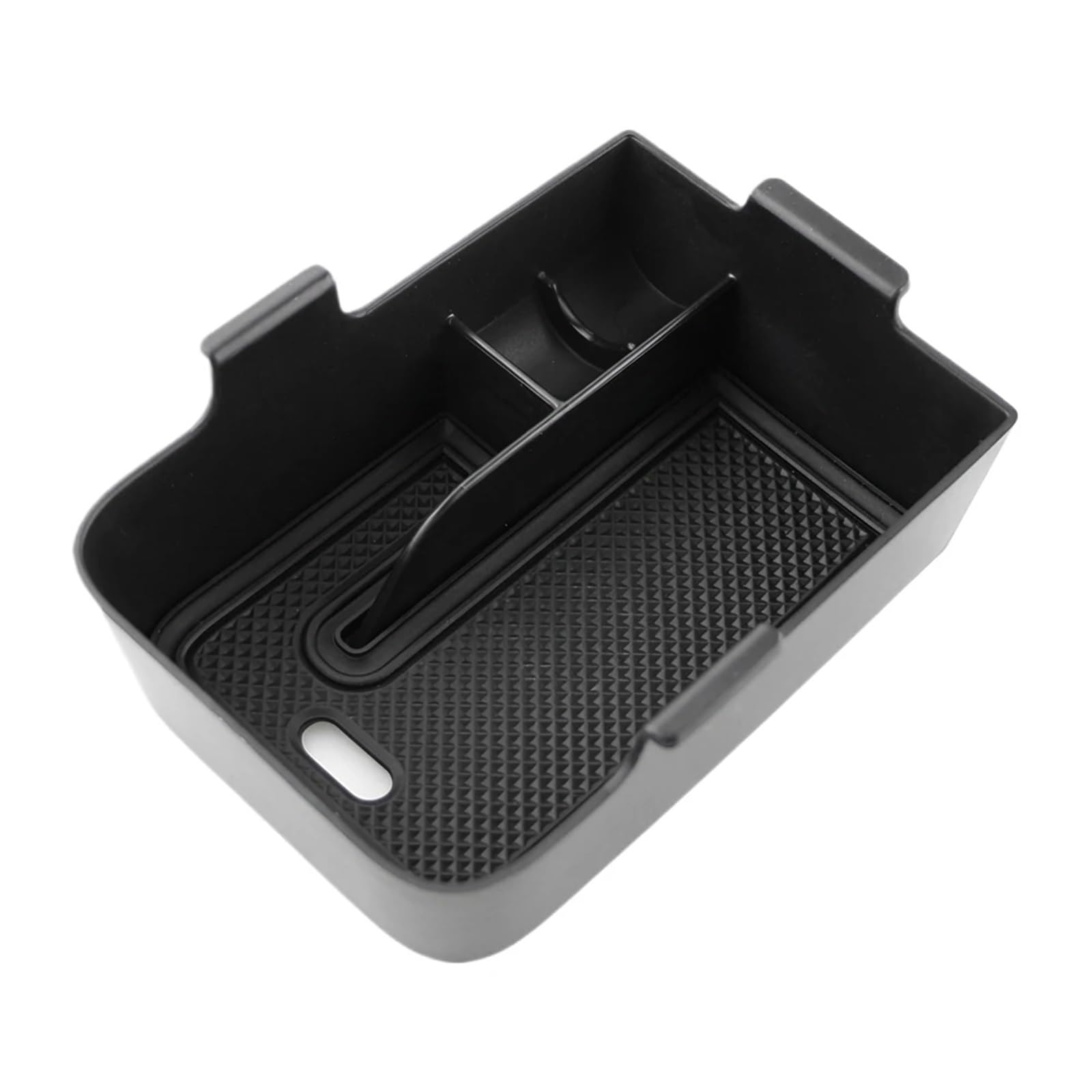 Sztmyvuw One Color Interior Storage Box Compatible With Fiesta Mk8 2017 2018 2019-2024 Armrest Box Storage Tray Center Console Holder Stowing Plate Organizer Interior Accessories