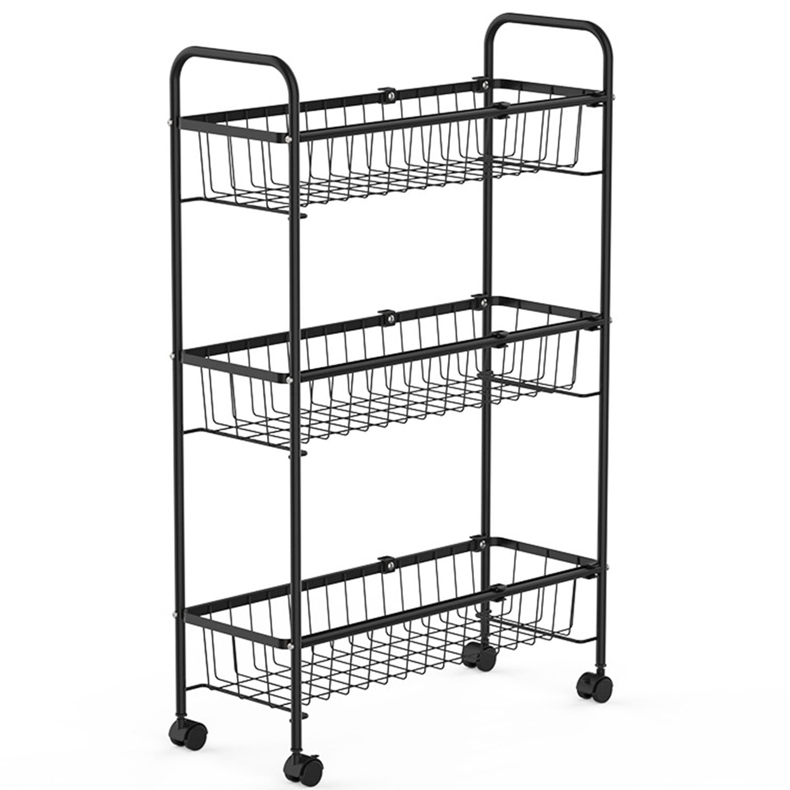 Chariot multifonction avec panier à tirer idéal pour organiser la cuisine