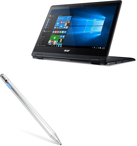 BoxWave - Lápiz óptico compatible con Acer Aspire R 14 (R5-471T), AccuPoint Active Stylus, lápiz digital electrónico con punta ultrafina, color