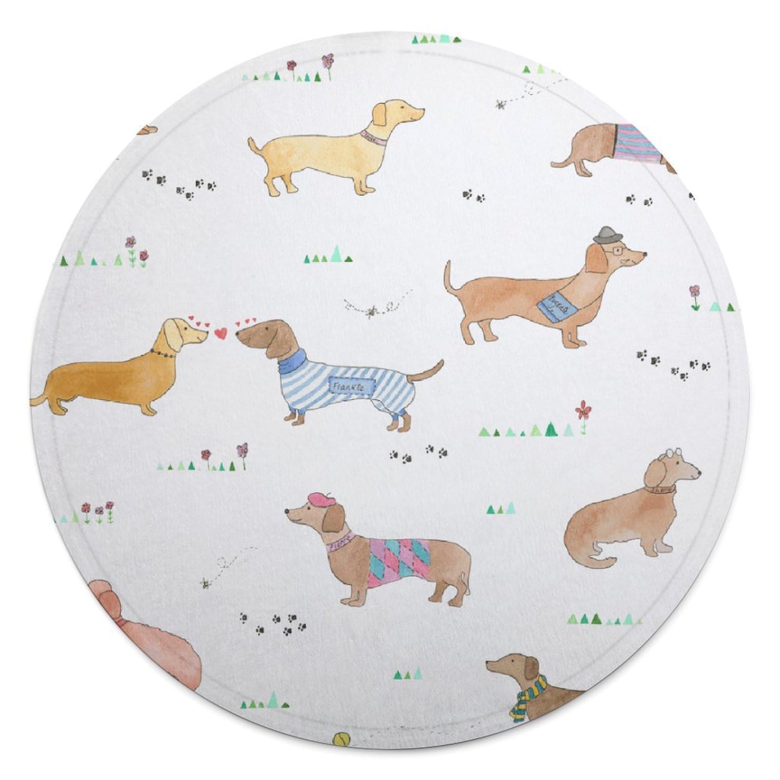 Couverture polaire teckel un cadeau original et pliable pour canapé