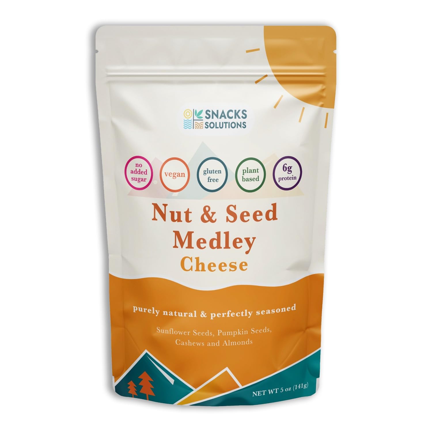 Snacks Solutions Nut and Seed Variety Pack (5 Ounce (Pack of 4))