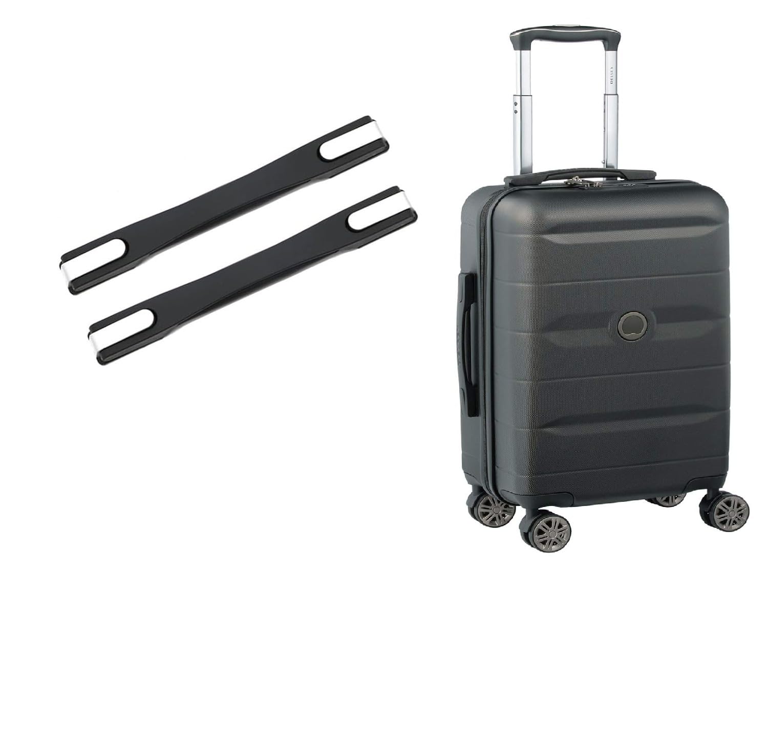 Crafscorp Luggage Handle for VIP Safari, Amrican Turister, Skybag Trolley Bag Suitcases Replacement Handle for Luggage Parts -Black Colour- (2 Pcs)- Combo for All Colour Suitcase-picture-34