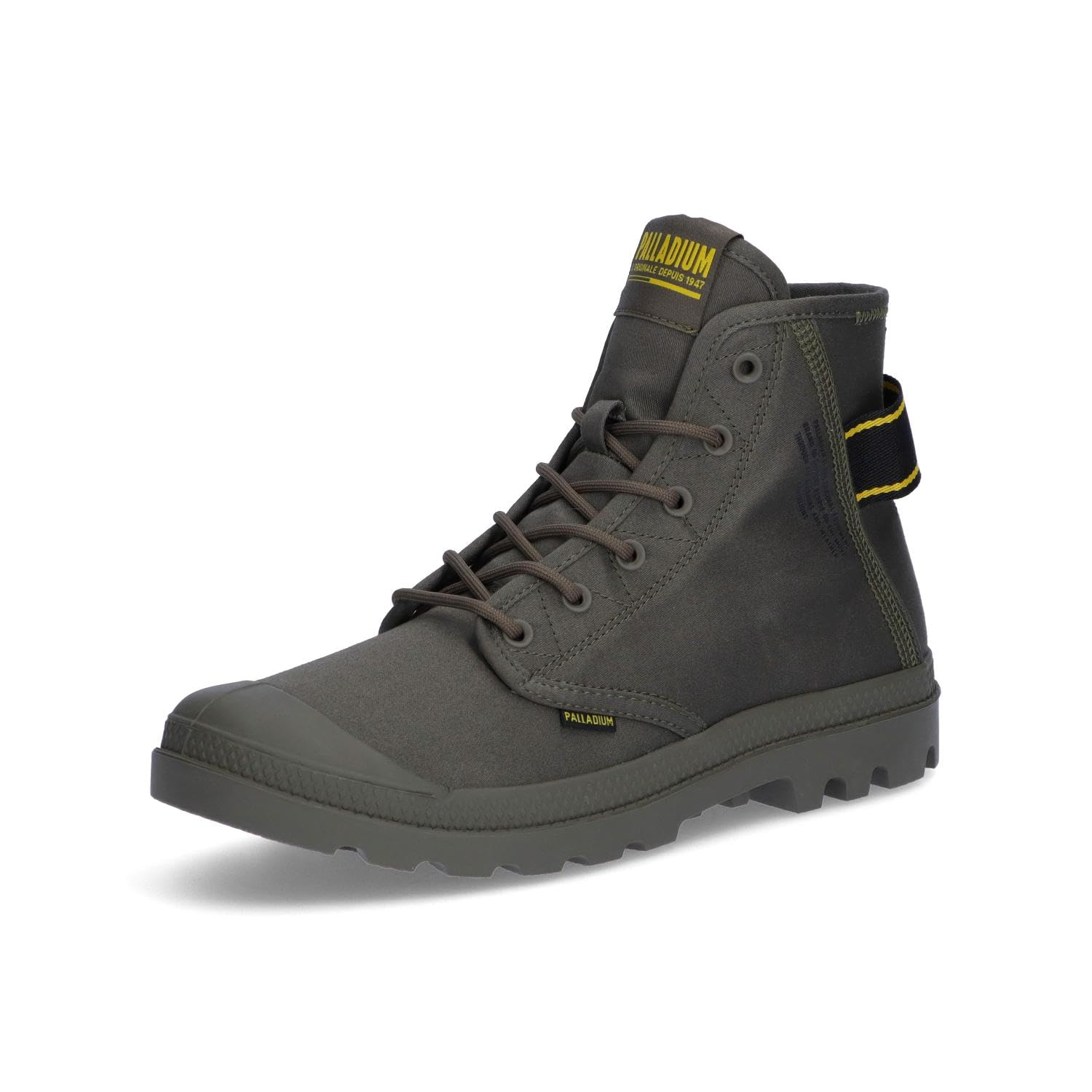 Palladium Mixed Pampa Hi Dare II Ankle Boot, Green, 7 UK