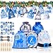 Produktbild Laffity Adventskalender zum Befüllen Groß (15X20 cm), Adventskalender 2022 Weihnachtskalender zum Befüllen, 24 Hochwertige aus Polyester Stoffbeutel mit Zahlen, Weihnachten Geschenksäckchen für Kinder