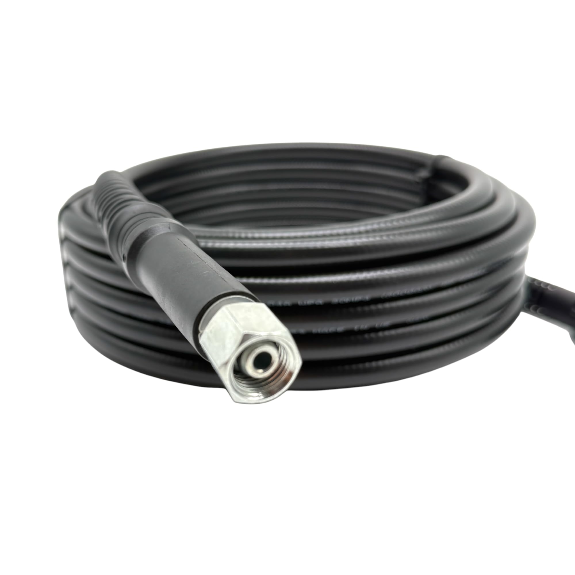Tuyau haute pression DN6 200 bar M22 x 1,5 IG 14 mm, mandrin sur M14 IG, tuyau de rechange, pour nettoyeur haute pression compatible avec les appareils Kärcher – M&M Smartek (15 mètres)