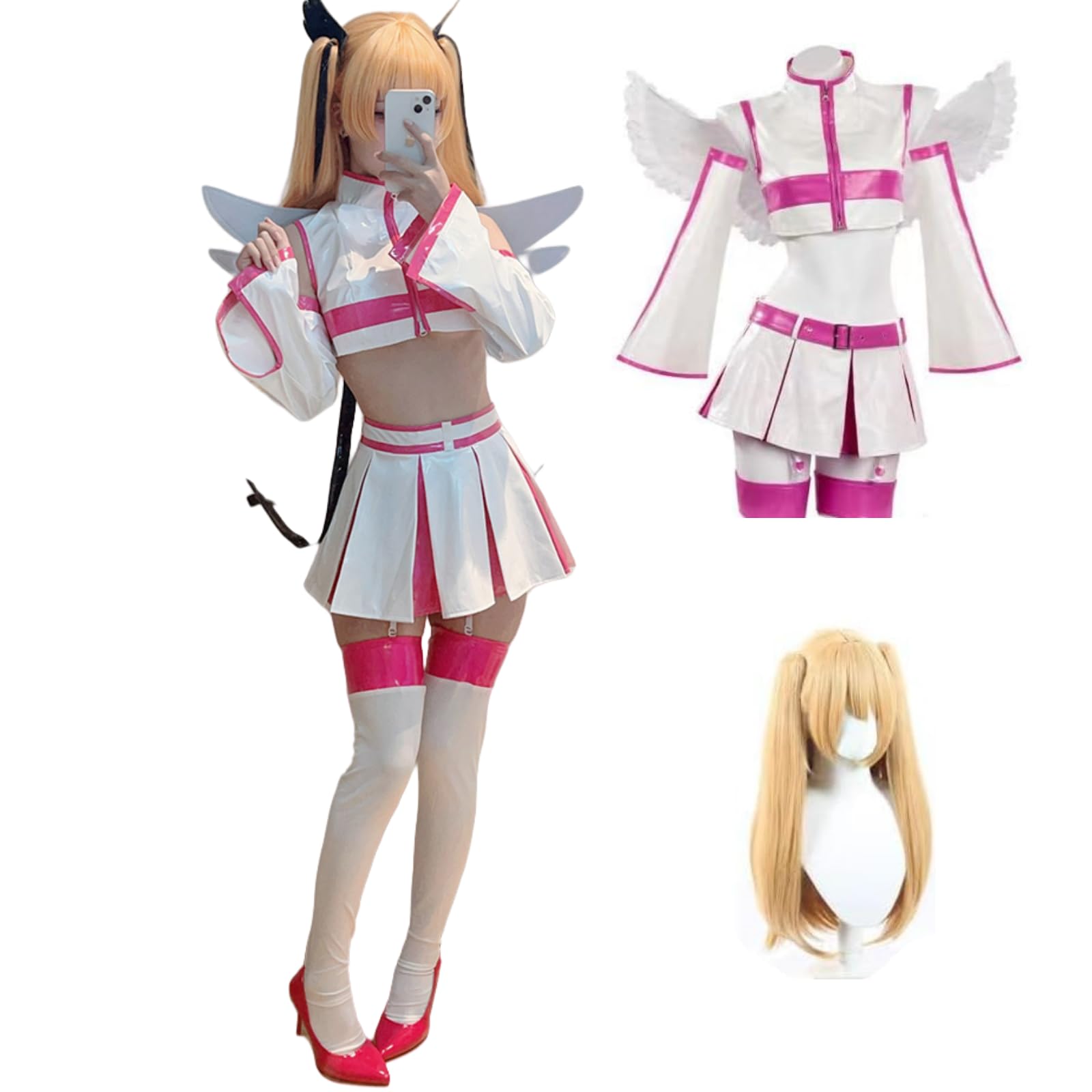 期間限定出品❗️にごリリ コスプレ 753 2.5次元の誘惑★衣装＋ウィッグ Amazon.co.jp: 2.5次元の誘惑 リリサ 753♡ コスプレ衣装（ウィッグ 靴