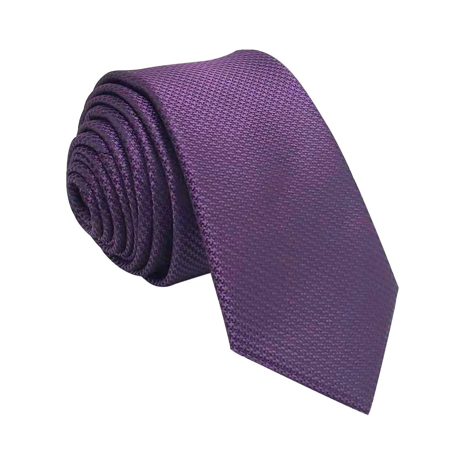 fortunateverfortunatever Mens Solid Neckties,2.36'' Wide Slim Tie For Men With Gift Box