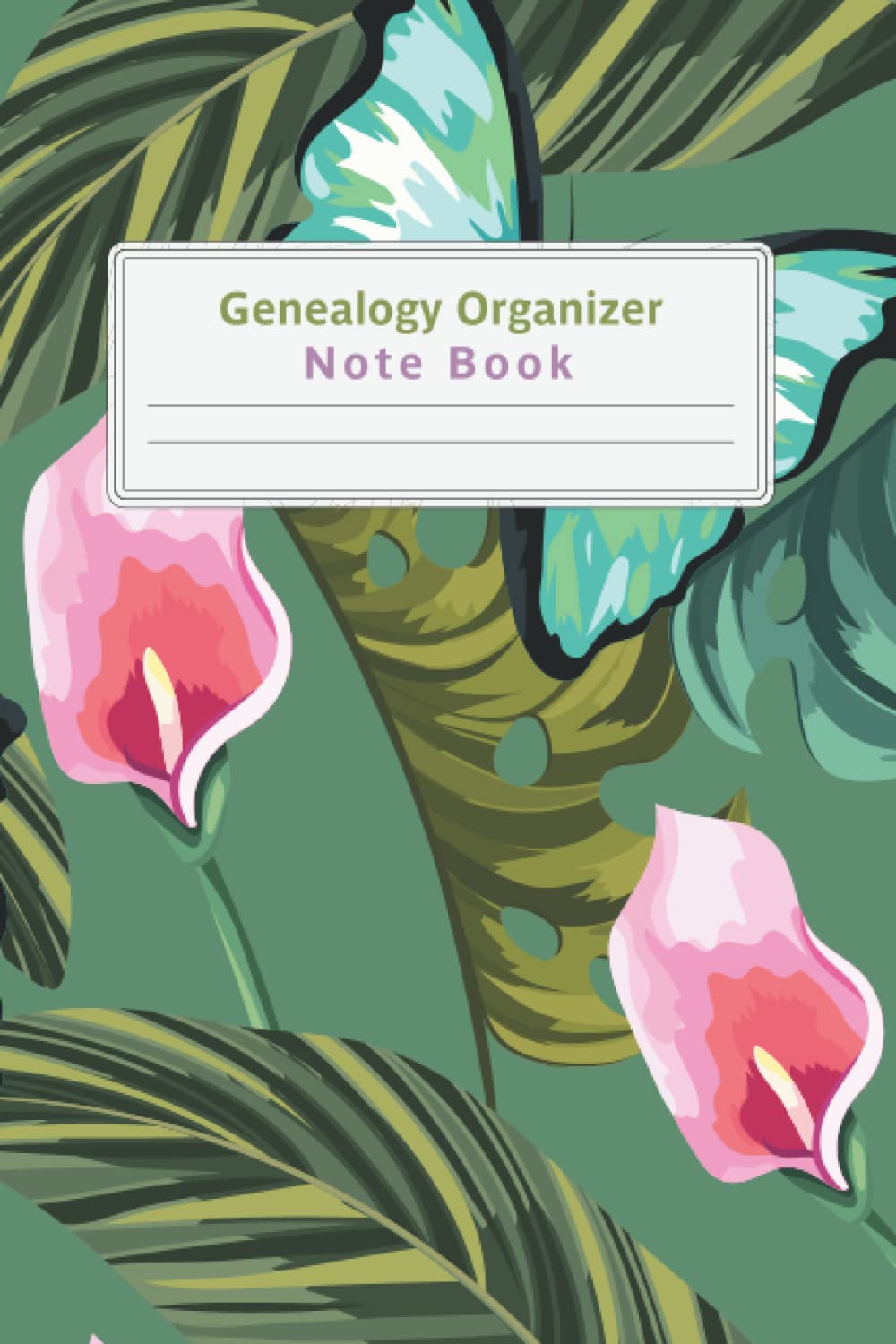 Genealogy Organizer Notebook: Genealogy Workbook Organizer For Family