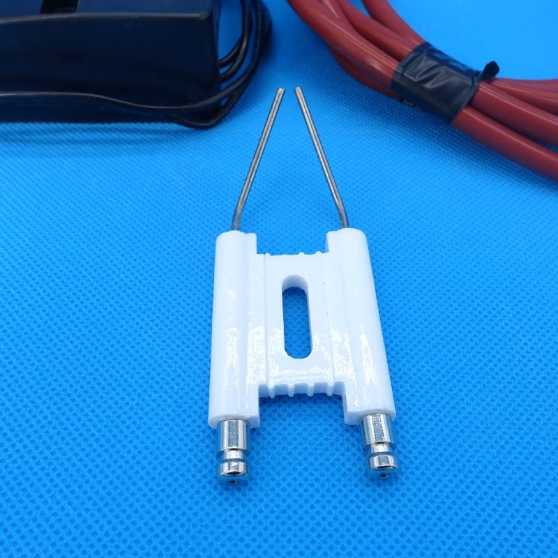 Generic Trasformatore di accensione AC 220V-240V, alta efficienza di accensione per diesel, metanolo, olio usato, uscita 15KV, linea ad alta tensione da 1 m, qualità stabile