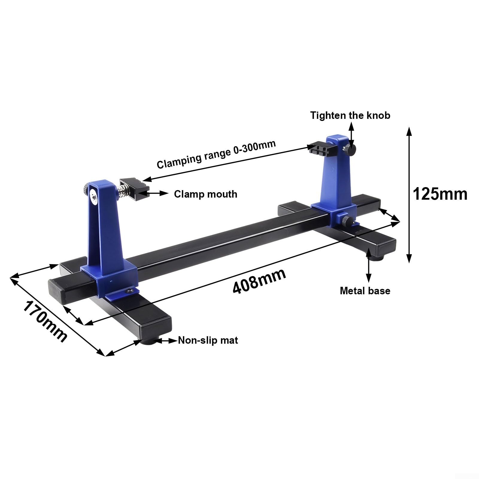 Professional Workmanship Adjustable PCB Holder for Motherboard Clamping, As Picture Show - Image 2