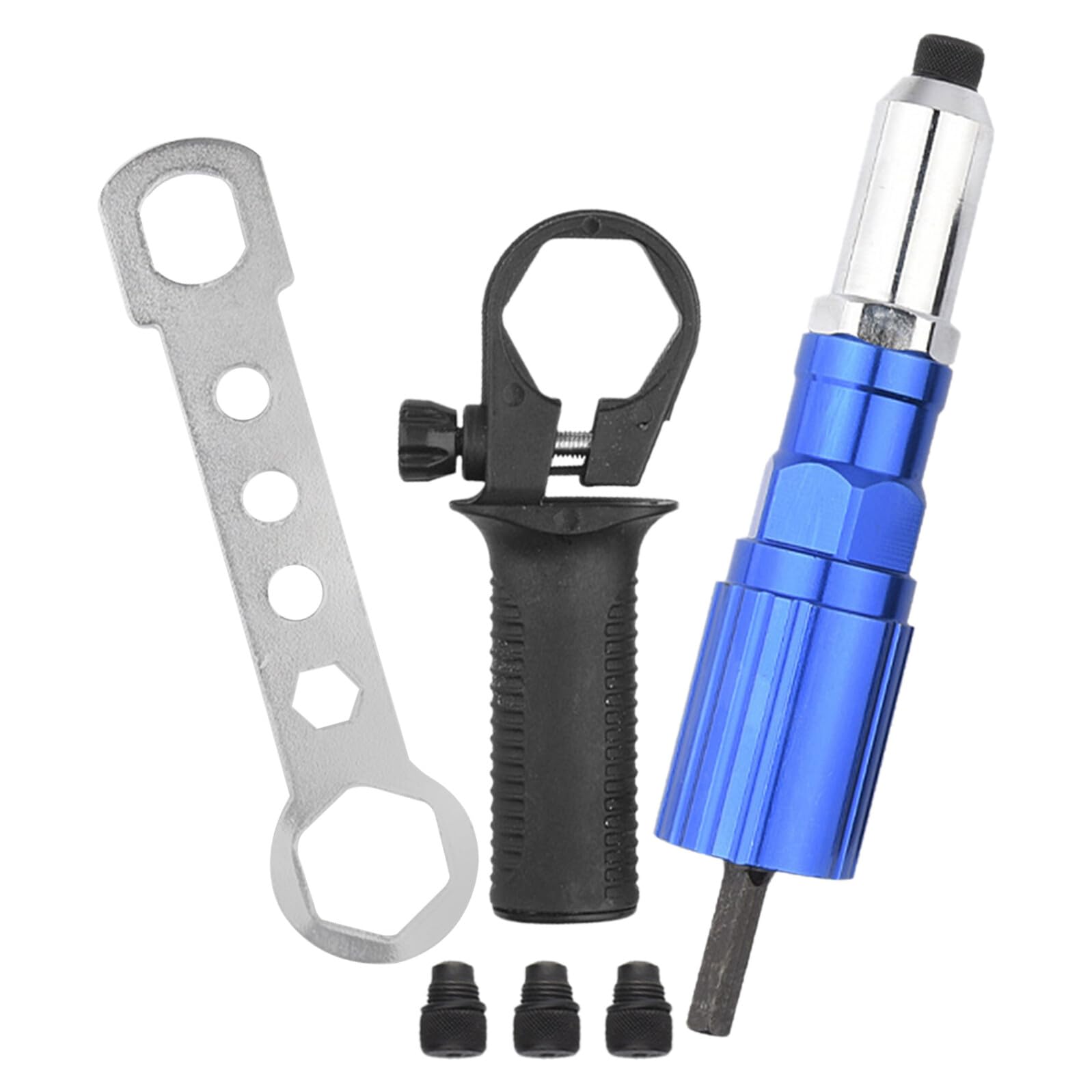 Outil de rivetage sans fil adaptateur de perceuse pour rivet écrou