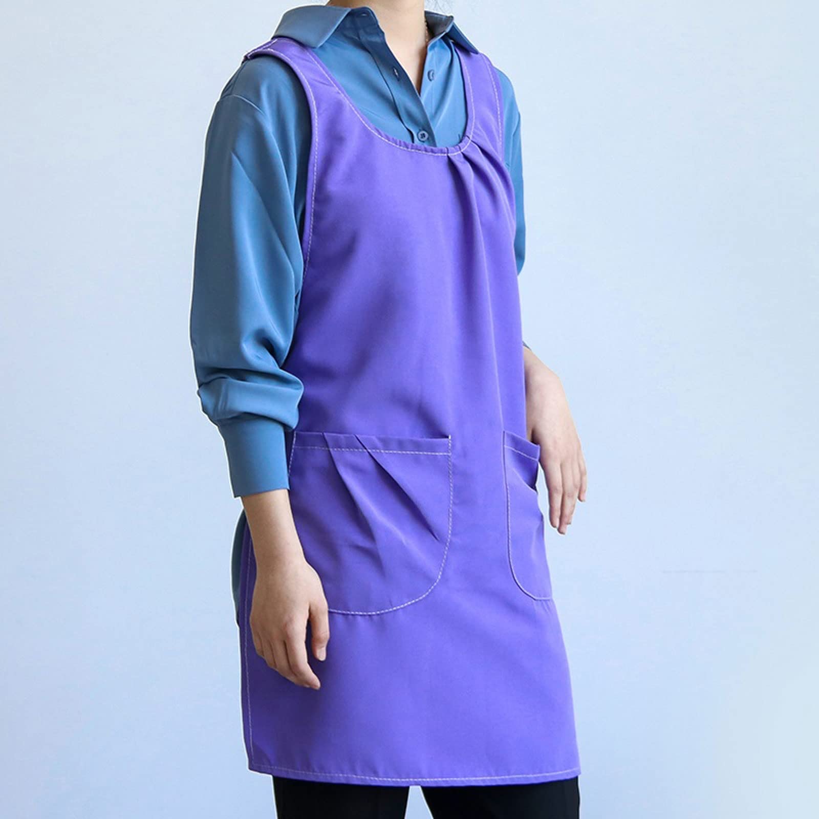 Delantal de cocina, restaurante, horneado, tareas domésticas, camarero, cintura, impermeable, para el hogar, florería, cafetería, leche, té, florería, pintura, cocina (amarillo), amarillo