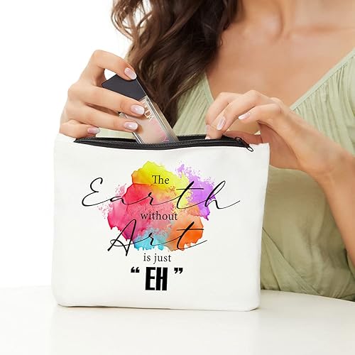 Miniatura 2 de Suministros para artistas de maquillaje, regalos para artistas, profesores de arte, regalos de arte para mujeres, The Earth without Art is Just EH,