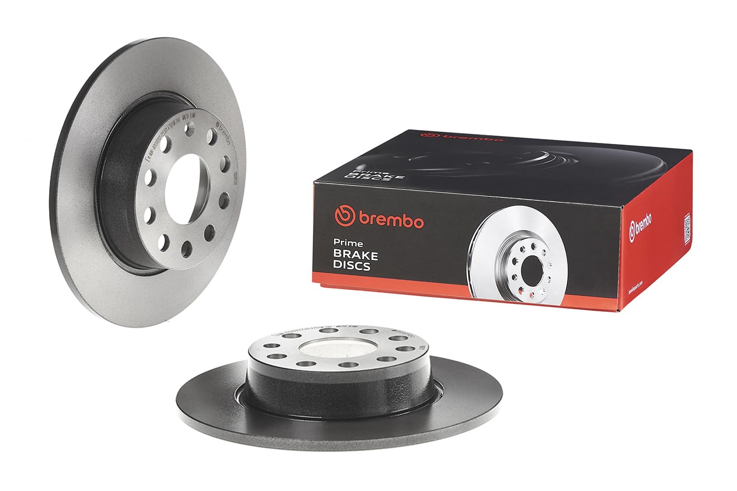 Brembo 08.B413.11 Rear UV Coated Brake Disc - Set of 2