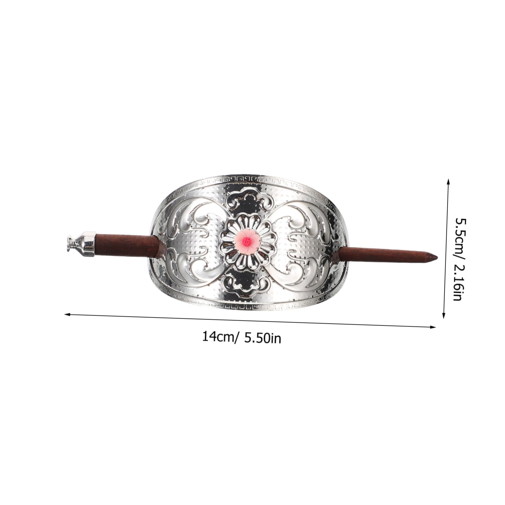 MAGICLULU 5St Vintage Haarnadel Haar Klammern elegant Haarspangen Werkzeug Haarmanschette Haarknotenhalter Geometrie Zubehör Haarschmuck Kopfbedeckung Fräulein Pferdeschwanz Zinklegierung