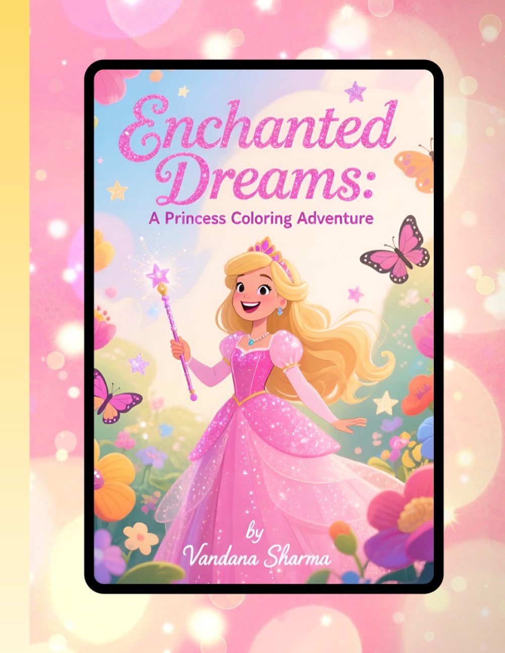 Enchanted Dreams: A Princess Coloring Adventure: Magical Princess Scenes to Spark Creativity and Joy