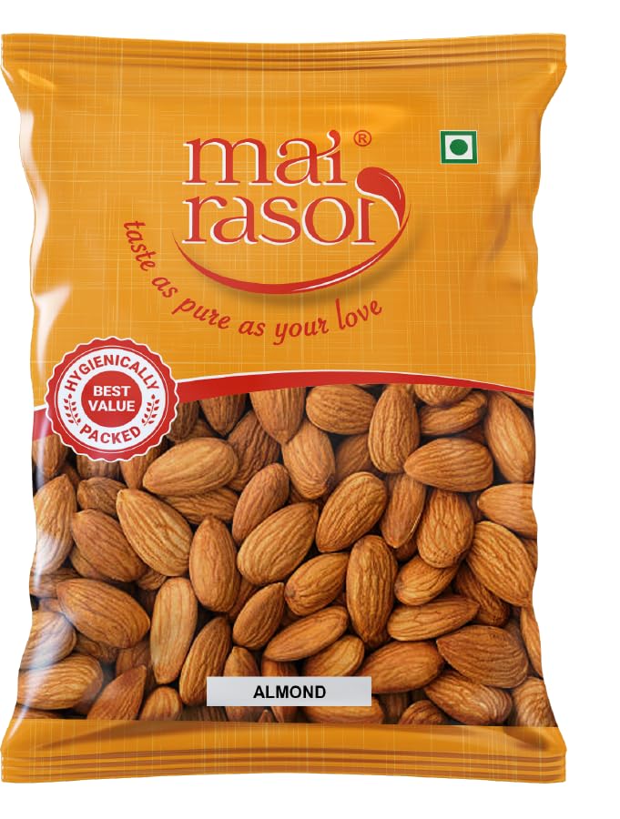 Image of MAI RASOI Popular Whole Rozana Almonds Badam 200 Gm
