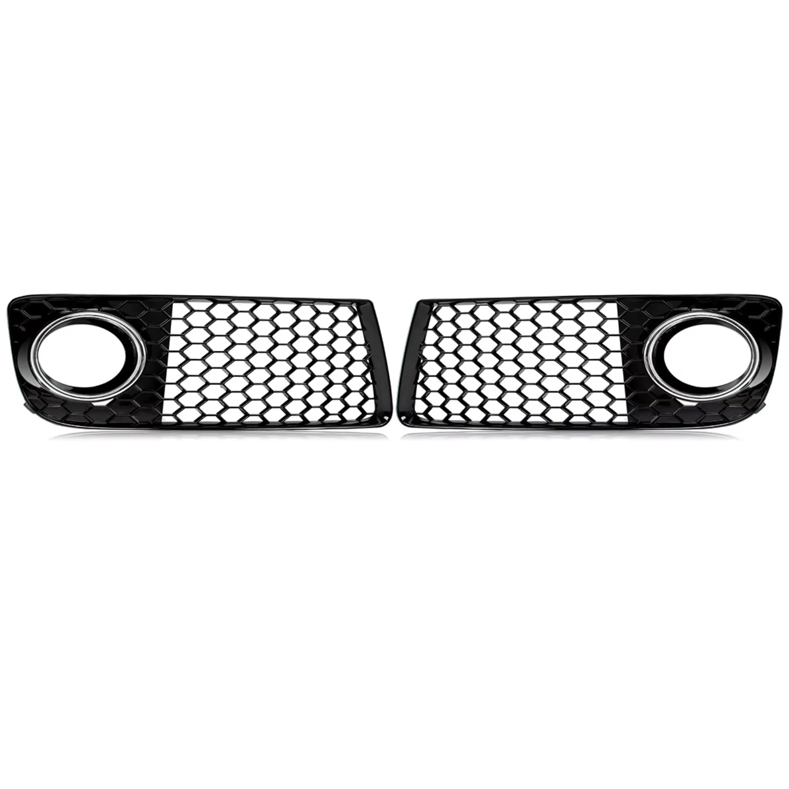Für TT Für MK2 8J 2010 2011 2012 2013 2014 Frontstoßstange Nebelscheinwerfergitter Wabennetz Nebelscheinwerfer Lampenabdeckung Kühler 8J0807682J Auto Front Kühlergrill