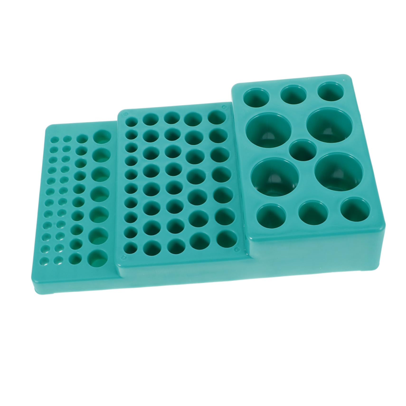 Healifty 5stücke Test Tubes Rack Wiederverwendbarer Organizer Für Röhren Stabiler Kunststoffständer Für Laboranwendungen Und Praktischer Probenhalter Für Testrohre