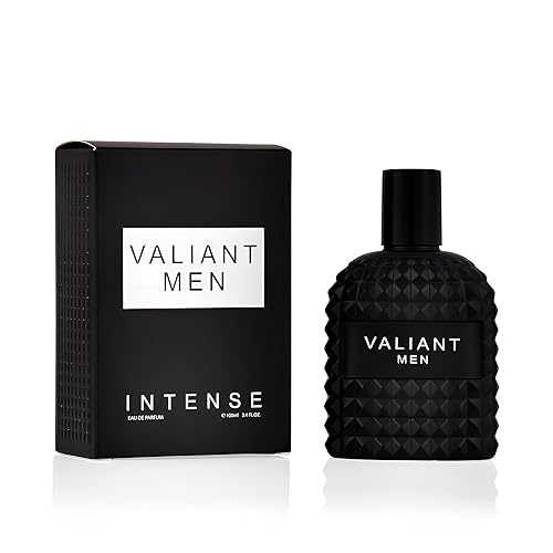 A CENTER Valiant Men Cologne Fresh Scent Eau De Toilette Spray Long-Lasting Fresh Fragrance with Jasmine & Vanilla Bourbon,Perfume Gift for Men - Valiant
