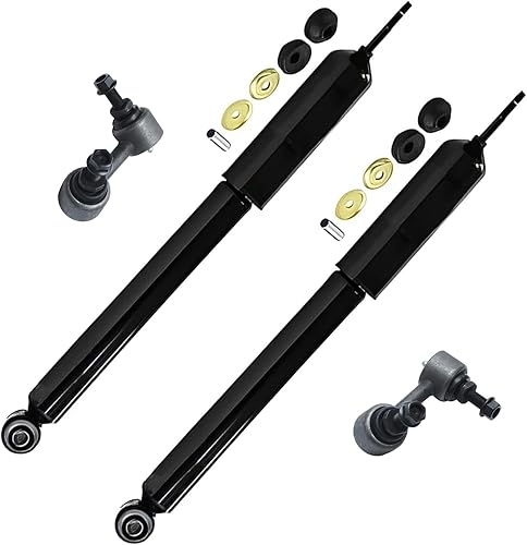 Detroit Axle - Amortiguadores traseros de repuesto para Honda Civic SE DX EX EX-L HF LX Sedan 2012-2015 - Juego de 4 piezas