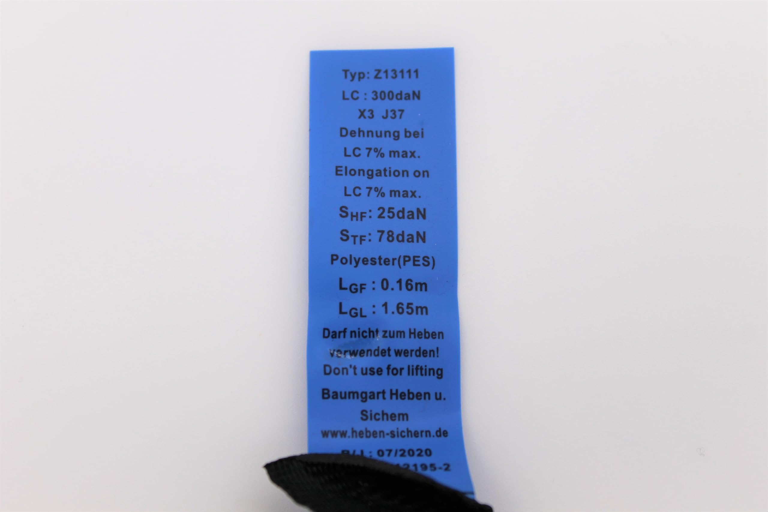 4 correas de amarre automáticas con gancho puntiagudo, 1,8 m x 25 mm, 300/600 daN
