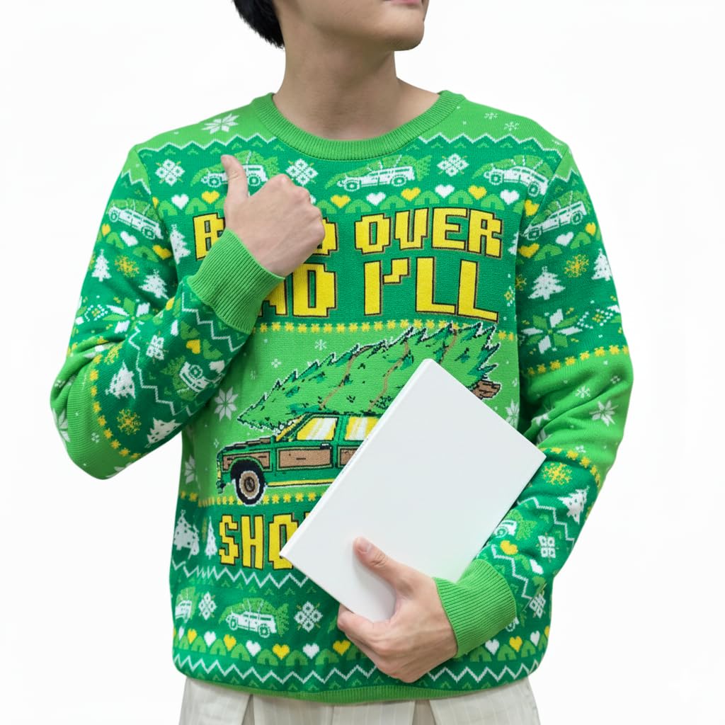 morgalithon Ugly Christmas Sweater 2025 – Knitted Sweater – Xmas Ugly Sweatshirt – Gifts for Christmas-picture-42