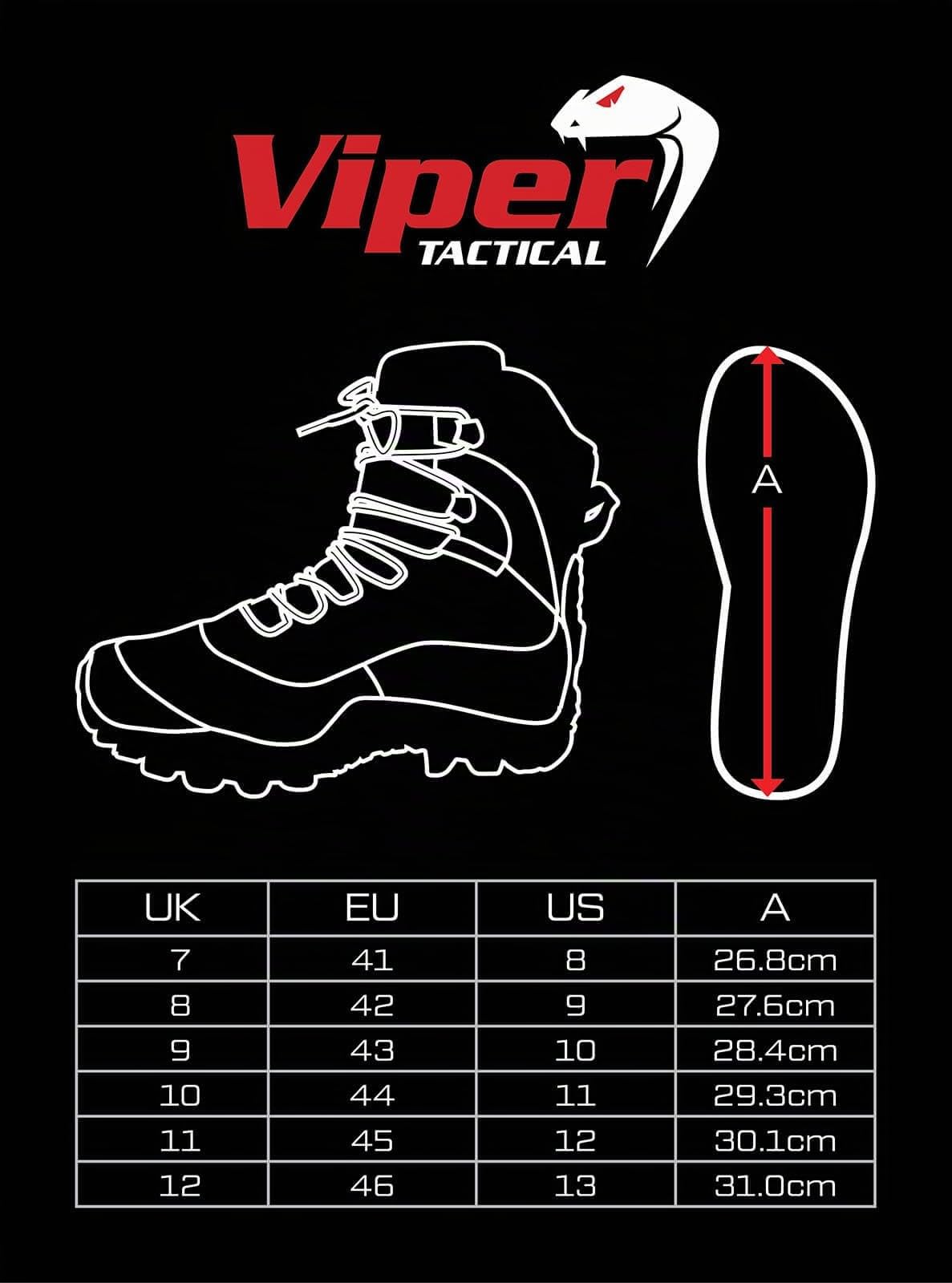 Viper TACTICAL Venom - Botas