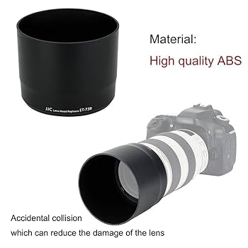CANON EF 70-300mm F4-5.6 IS II USM フード付き Amazon | JJC 可逆式 レンズフード 黒 Canon EF 70-300mm f4-5.6
