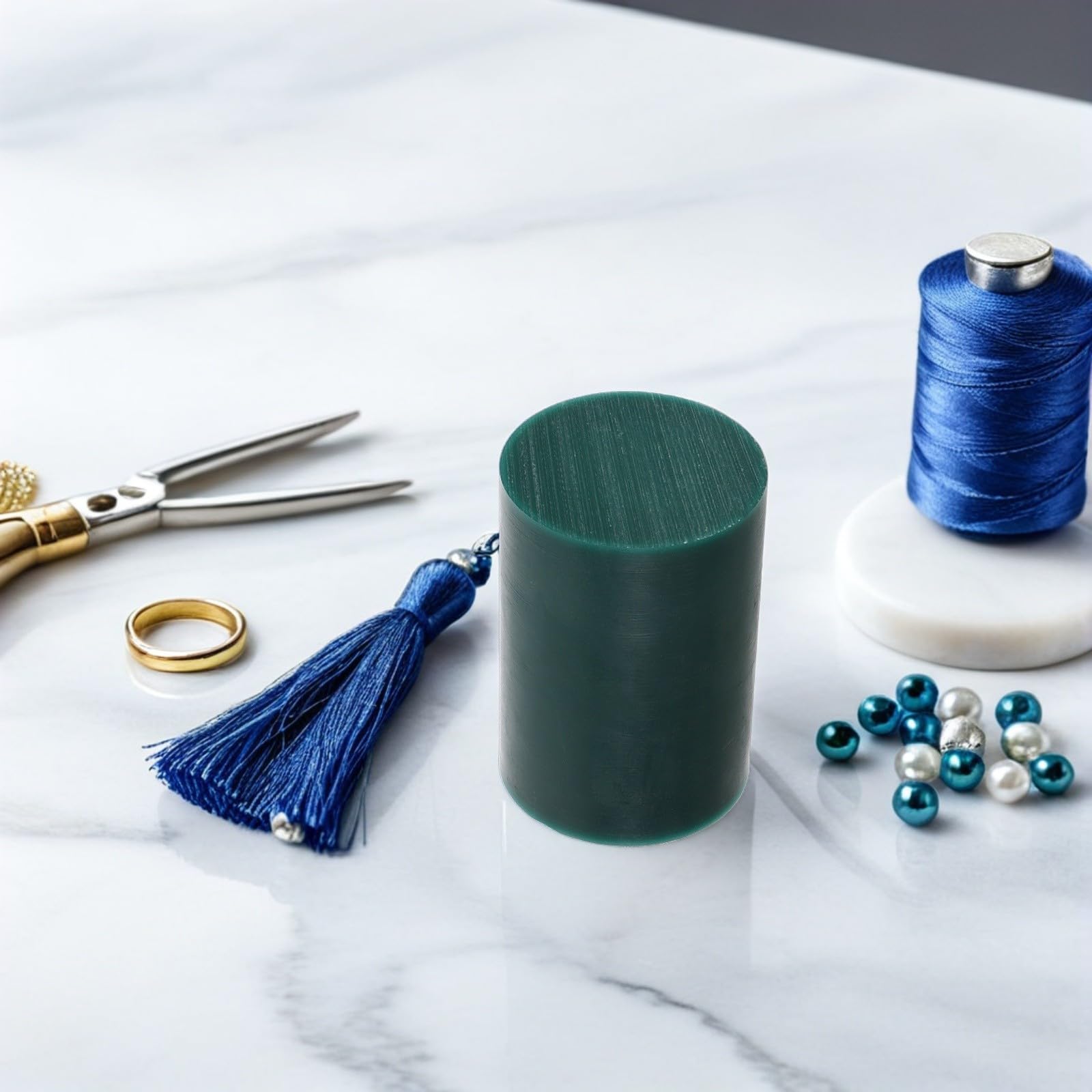Tubo de Fundición de Cera para Anillos y Pulseras, Verde