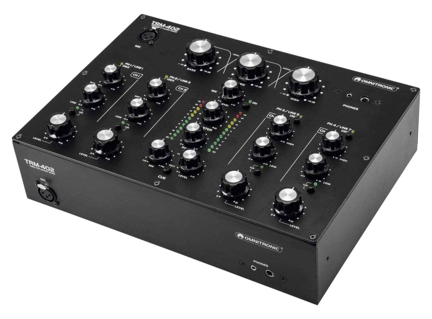 Omnitronic TRM-402 4-Channel Rotary Mixer