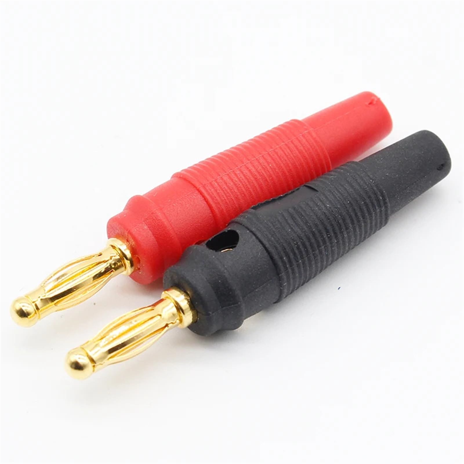 4 connettori da 4 mm in rame puro placcato oro cavo altoparlante musicale pin connettori spina banana