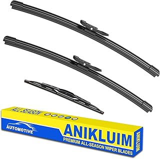 ANIKLUIM 24"+ 20" Wiper Blades with 13" Rear Wiper Blades Set Replacement for 2008 2009 Ford Taurus X Original Factory Qua...